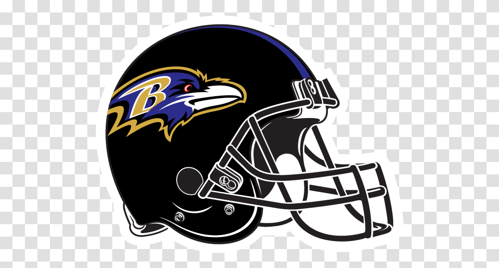 Baltimore Ravens Vs Pittsburgh Steelers Helmet, Apparel, Football Helmet, American Football Transparent Png