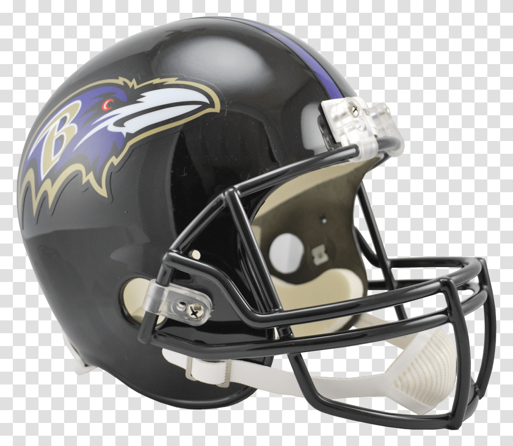 Baltimore Ravens Vsr4 Replica Helmet Football Helmets Texans, Apparel, American Football, Team Sport Transparent Png