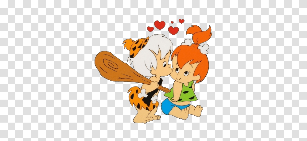 Bam Bam Rubble And Pebbles Flintstone Kiss, Animal, Insect, Invertebrate, Bee Transparent Png