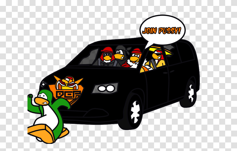 Bam Cartoon Doritos Army Of Club Penguin, Vehicle, Transportation, Tire, Taxi Transparent Png