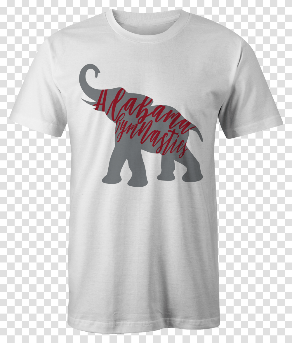 Bama Lettered Elephant Tee Elephant Alabama T Shirts, Apparel, T-Shirt Transparent Png