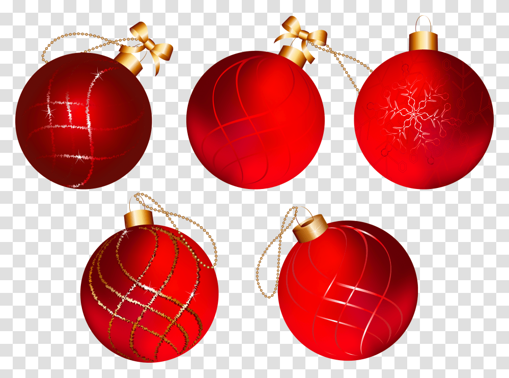 Bambalinas De Navidad Bolas De Navidad Rojas, Ornament, Sphere, Plant, Ball Transparent Png