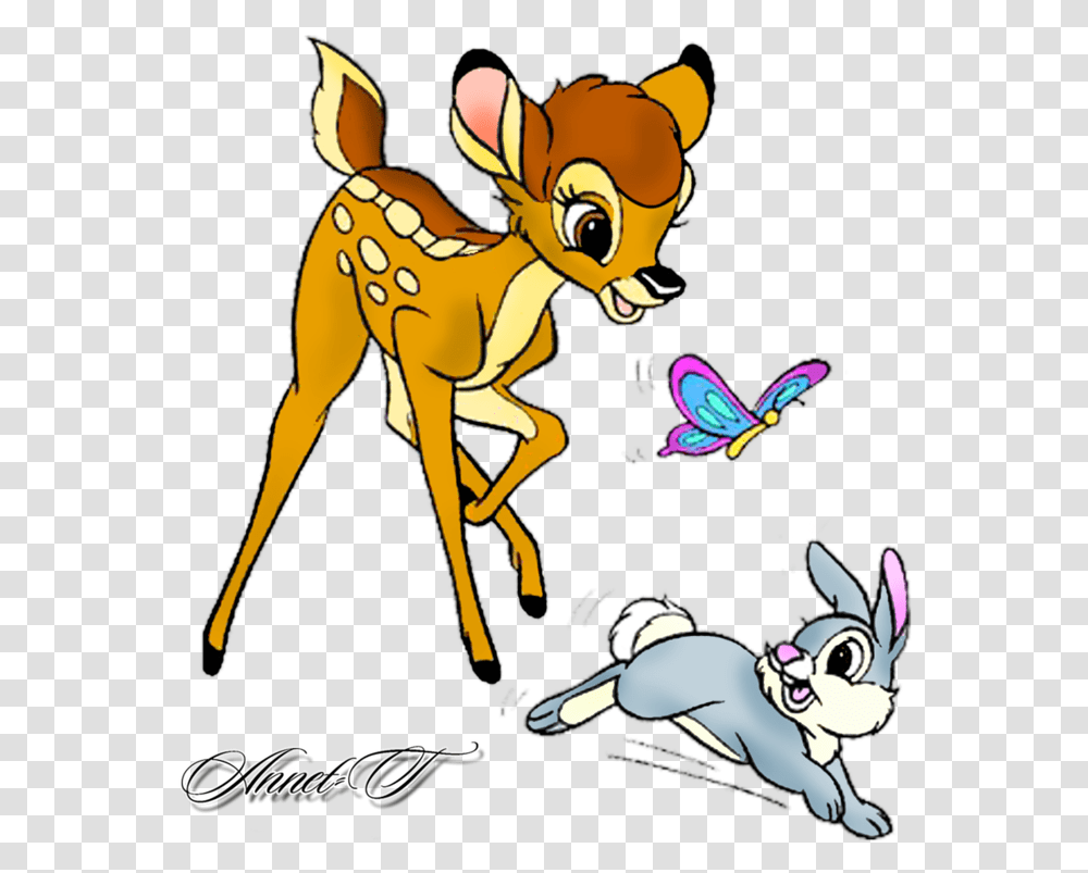 Bambi Clipart Butterfly Ariel Glitter, Mammal, Animal, Deer, Wildlife Transparent Png