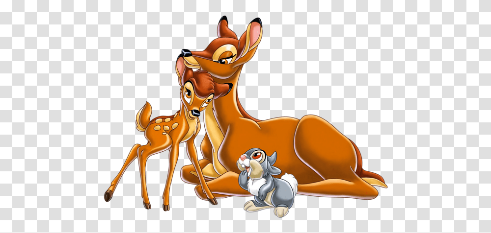 Bambi Clipart Mom, Animal, Mammal, Deer, Wildlife Transparent Png