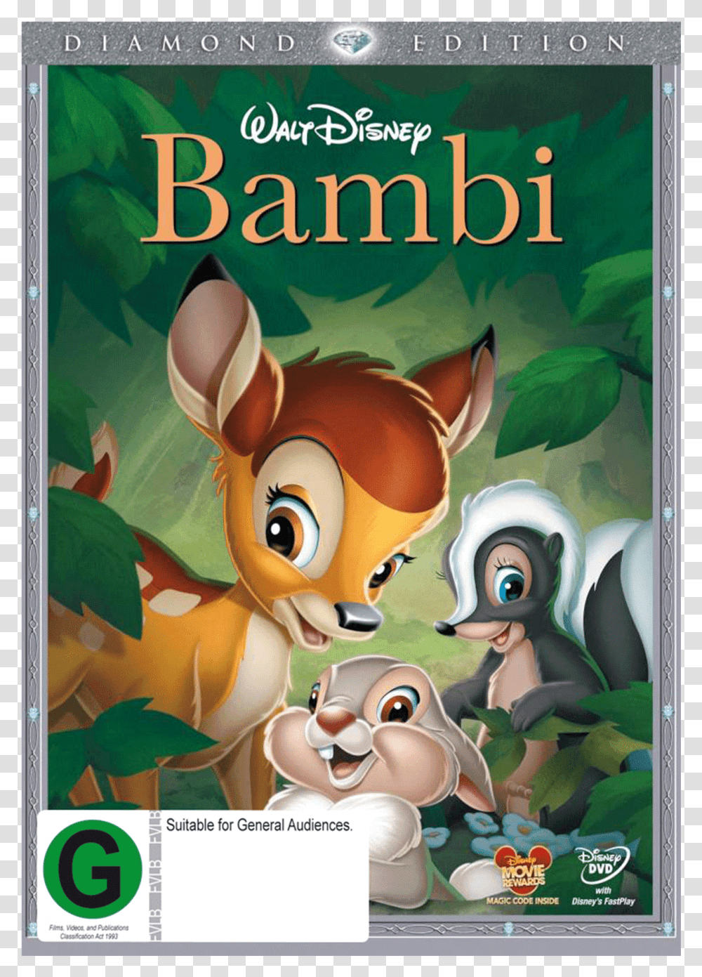 Bambi De Dvd 2d Bambi Dvd French, Disk, Book Transparent Png