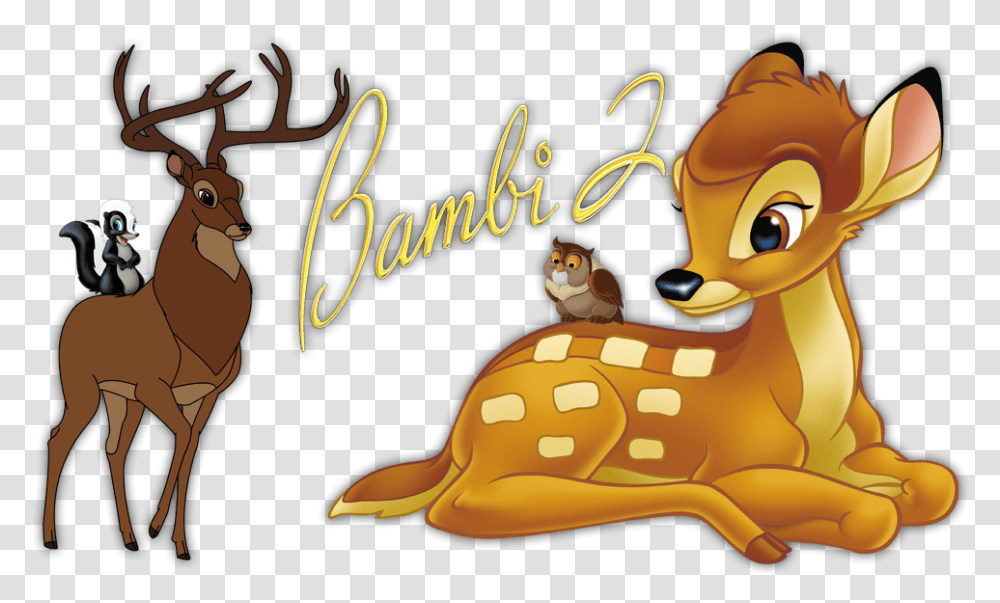 Bambi Ii Image Disney Characters Background, Animal, Wildlife, Mammal, Cat Transparent Png