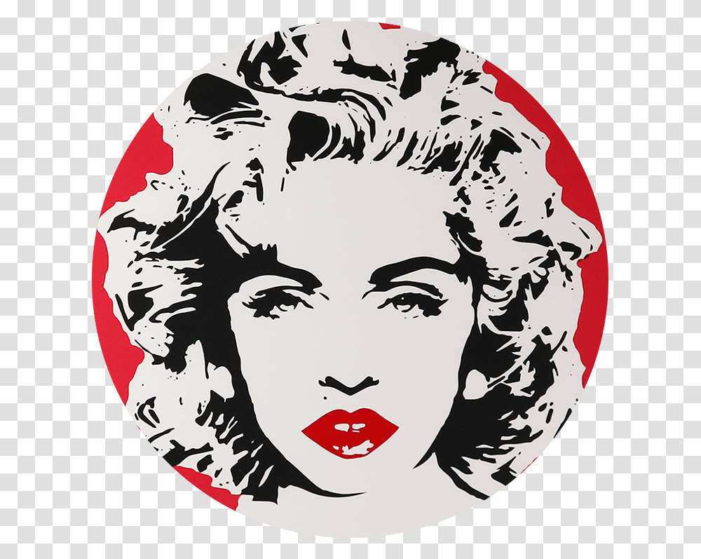 Bambi Street Artist Madonna Download Bambi Street Artist Madonna, Poster, Advertisement, Stencil Transparent Png