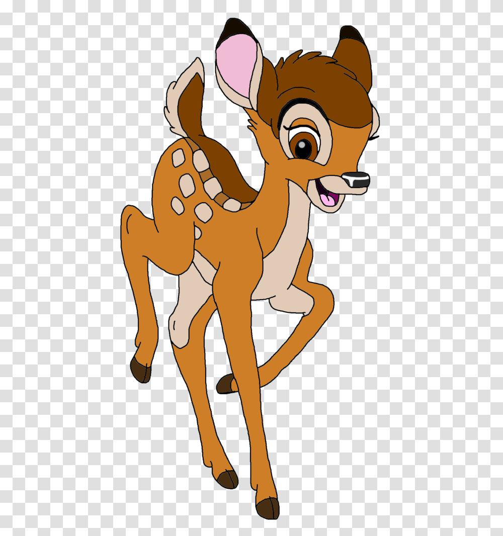Bambi Vector, Animal, Mammal, Wildlife, Deer Transparent Png
