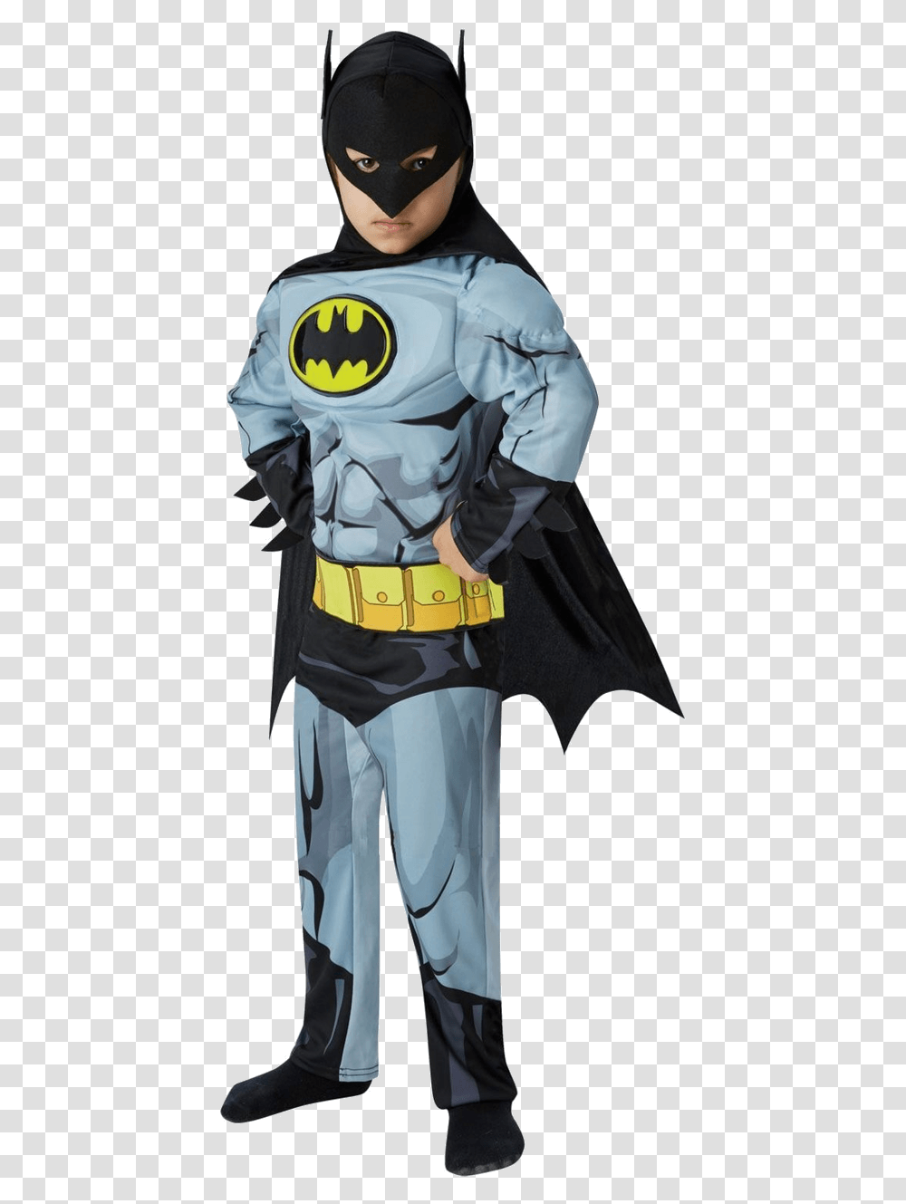 Bambino Vestito Carnevale Batman, Apparel, Person, Human Transparent Png