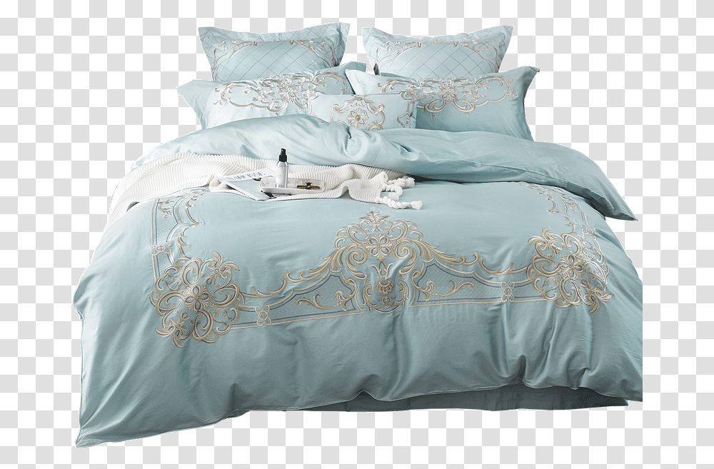 Bamboo Comforter Set Bamboo Comforter Set Suppliers Background Blue Bed, Pillow, Cushion, Home Decor, Furniture Transparent Png