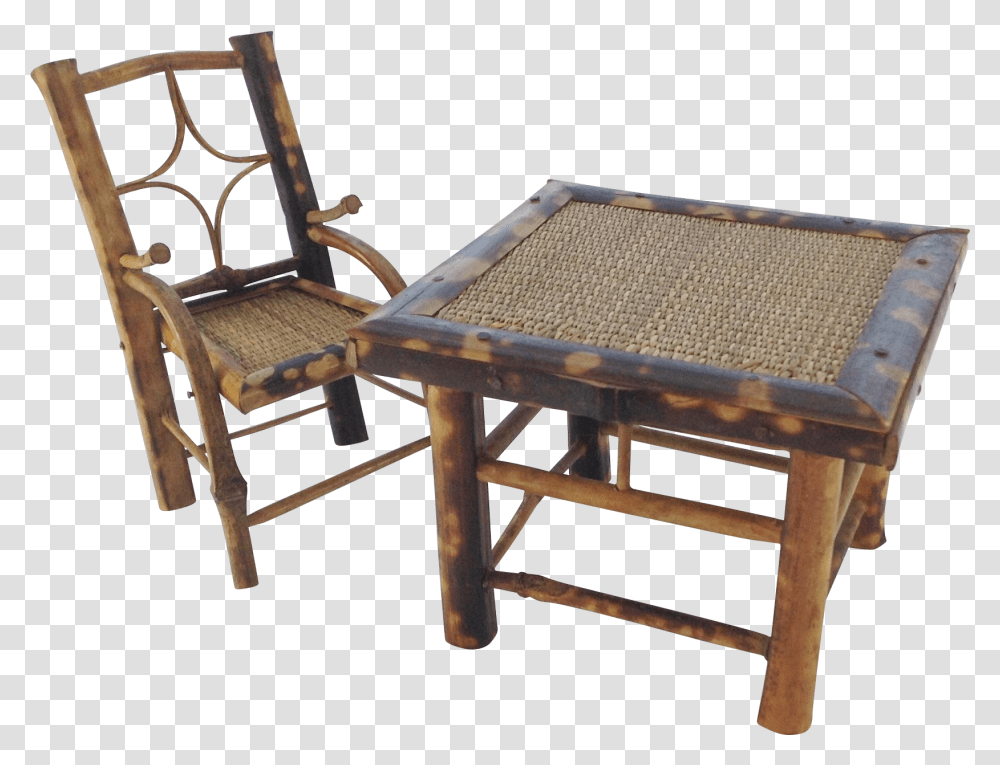 Bamboo Frame Download Chair, Furniture, Table, Tabletop, Coffee Table Transparent Png