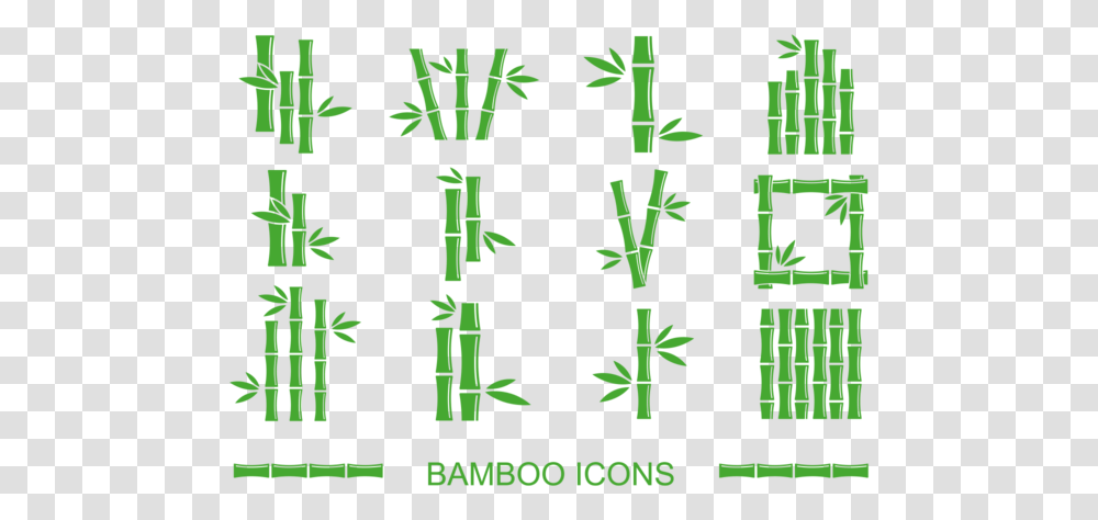Bamboo Icons Vector Symmetry, Plant, Poster, Advertisement Transparent Png