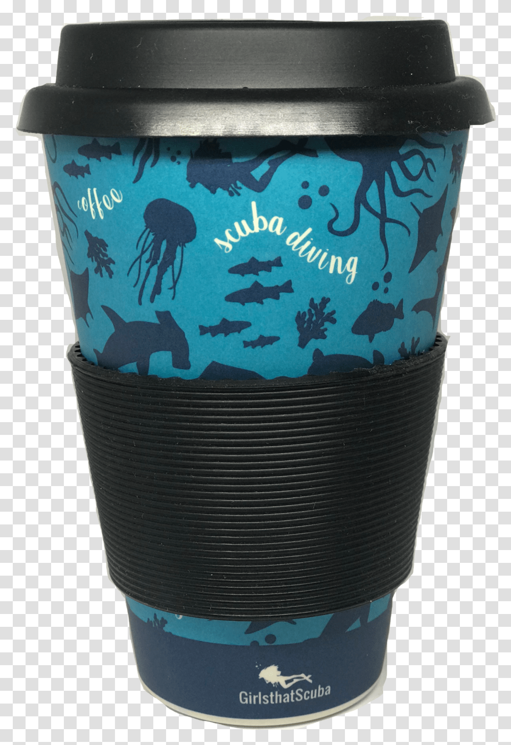 Bamboo Reusable Coffee Cup Octopus, Milk, Beverage, Drink, Bucket Transparent Png
