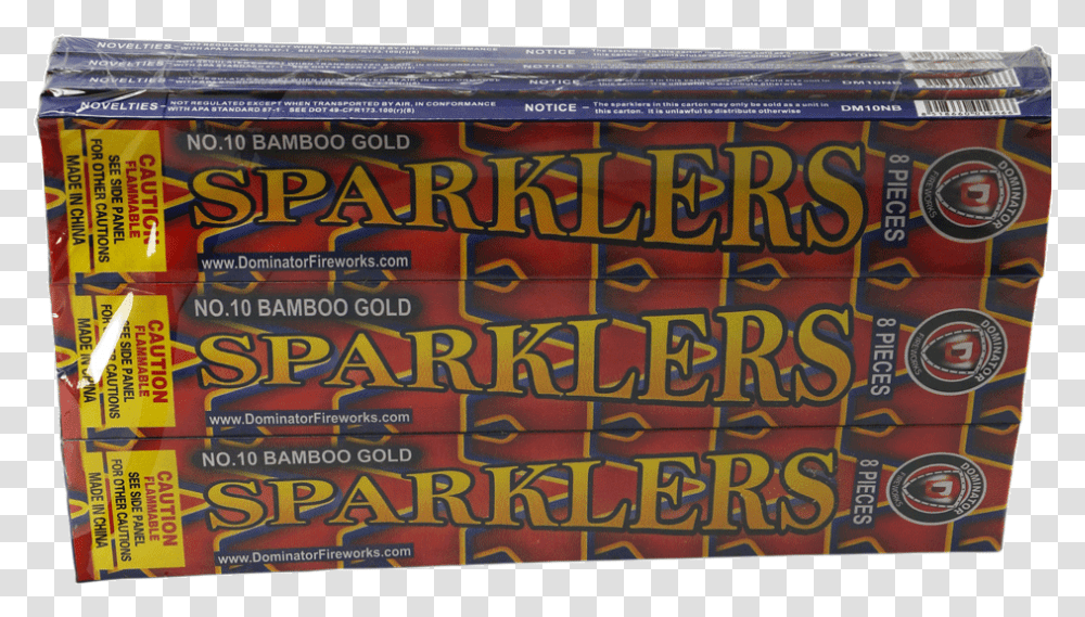 Bamboo Sparklers 12 Pack Educational Toy, Word, Flyer, Poster Transparent Png