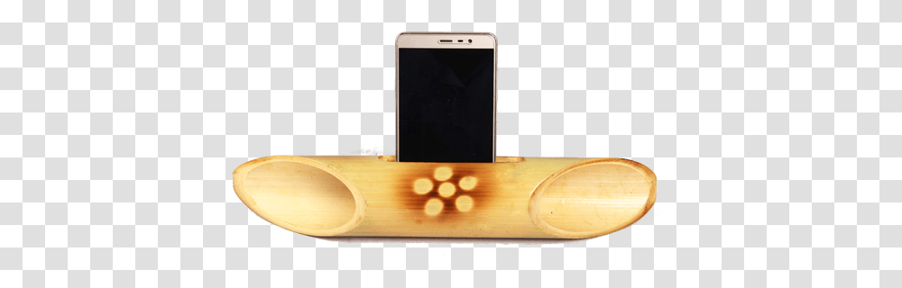 Bamboo Speaker Cum Holder Bamboo Mobile Phone Stand Cum Plywood, Electronics, Cell Phone, Iphone Transparent Png