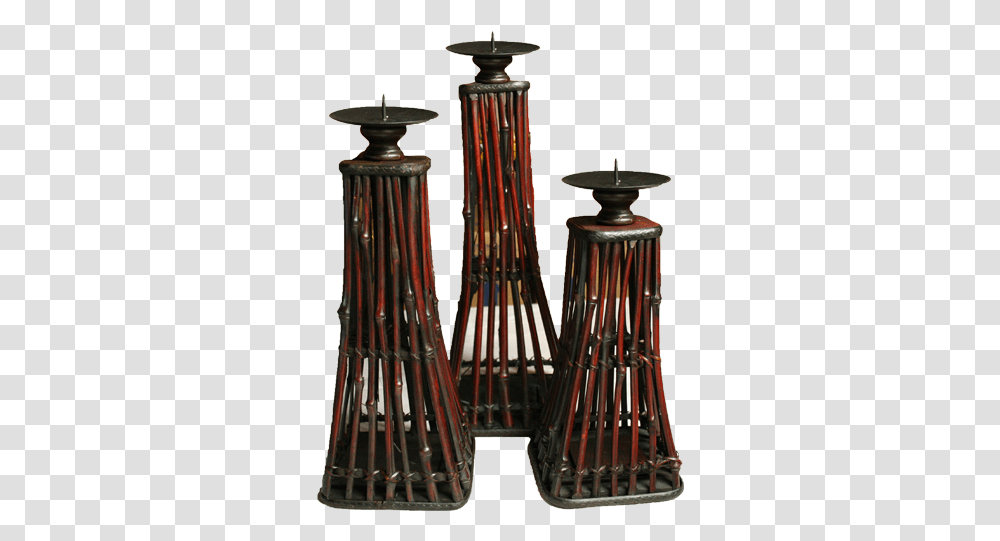 Bamboo Sticks Candle Holders Set Bamboo Candle Stand, Furniture, Jar, Pottery, Lamp Transparent Png