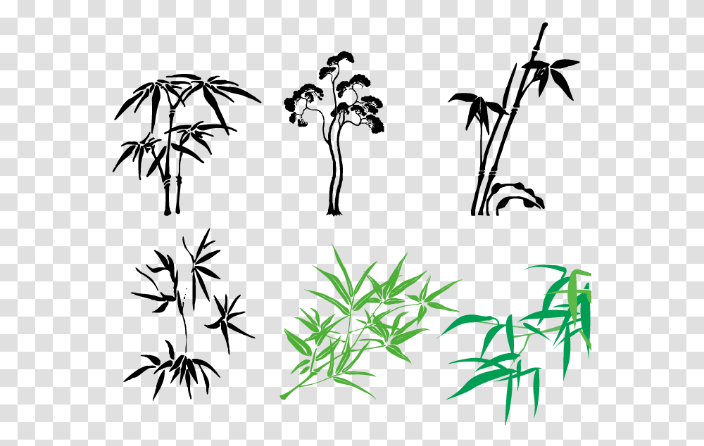 Bamboo Vector Illustrator Chinese Bamboo Vector Red, Plant, Hemp, Weed, Leaf Transparent Png