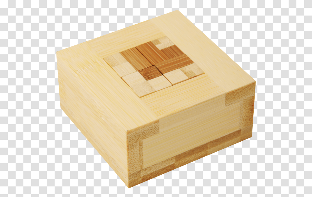 Bamboo Wood Puzzle Puzzle, Box, Tabletop, Furniture, Plywood Transparent Png