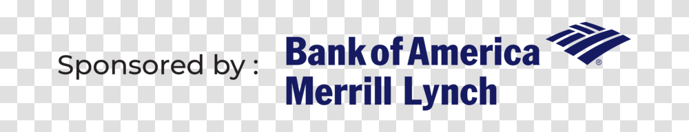 Baml Logo With Attribution Line 3 Bank Of America, Word, Alphabet Transparent Png