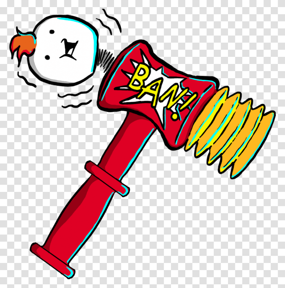 Ban Hammer Picture Ban Hammer Emoji Discord, Tool, Mallet, Axe Transparent Png