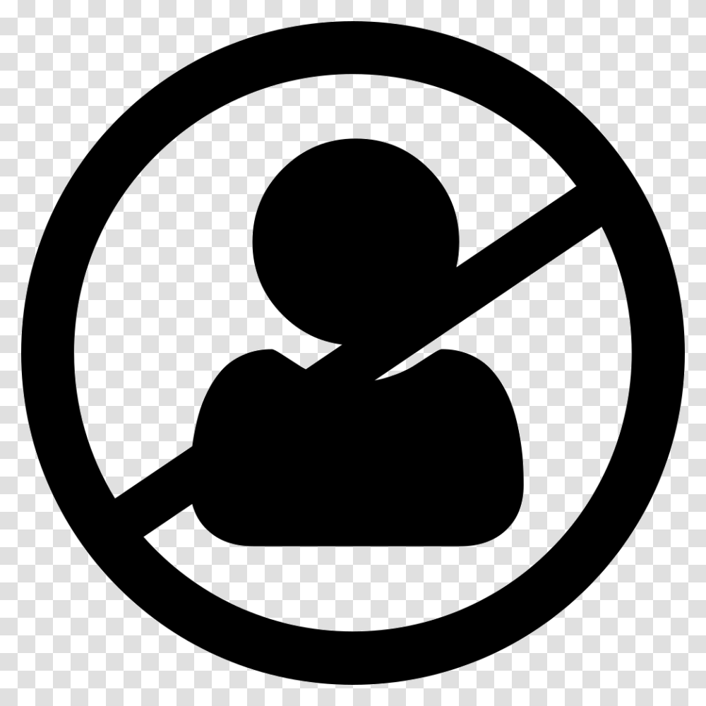 Ban Icon Free Download, Logo, Trademark, Stencil Transparent Png