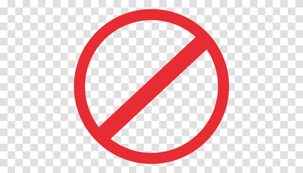 Ban Red Icon With And Vector Format For Free Unlimited, Road Sign, Stopsign Transparent Png