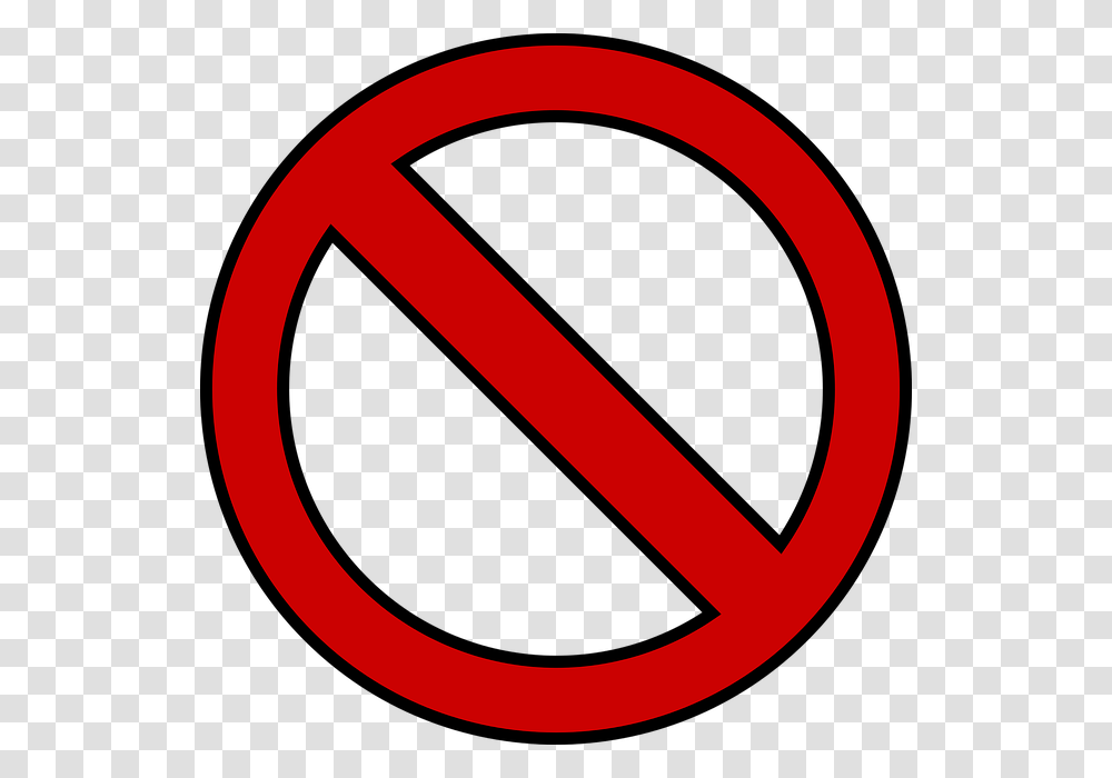 Ban, Road Sign, Stopsign Transparent Png