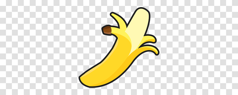 Banana Food, Fruit, Plant, Peel Transparent Png