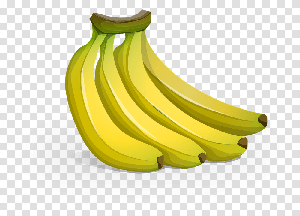 Banana Animation, Fruit, Plant, Food Transparent Png