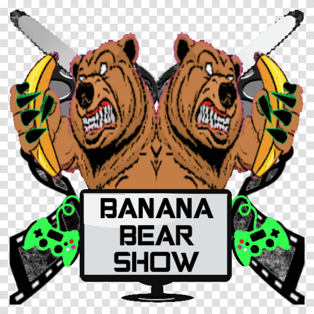 Banana Bear Show Language, Tiger, Wildlife, Mammal, Animal Transparent Png