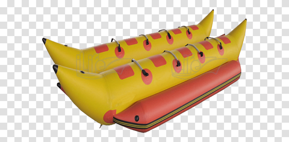 Banana Boat 1 Inflatable, Watercraft, Vehicle, Transportation, Vessel Transparent Png