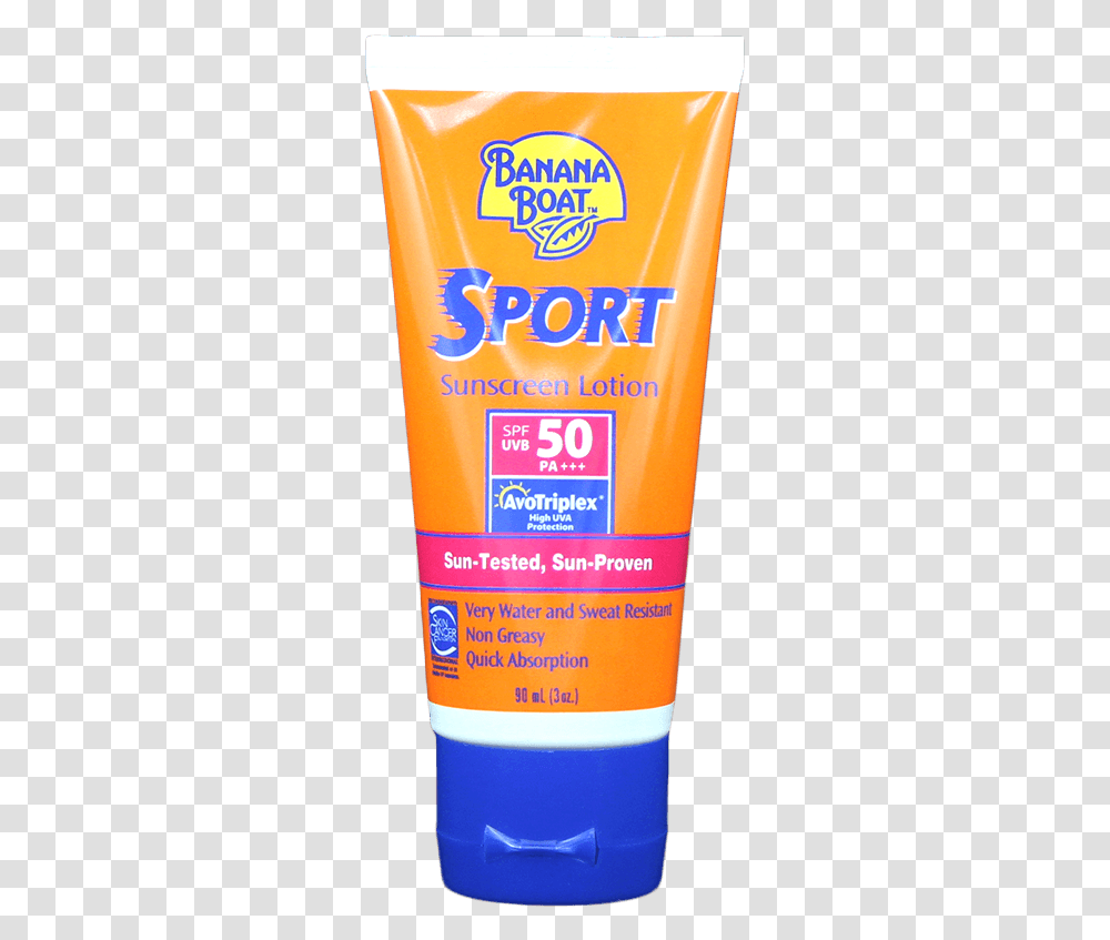 Banana Boat Sunscreen, Cosmetics, Bottle, Beer, Alcohol Transparent Png