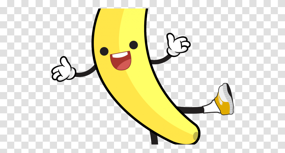 Banana Cartoon, Plant, Fruit, Food Transparent Png