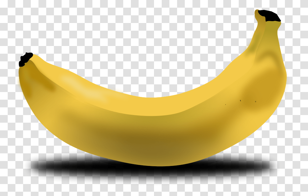 Banana Clip Art Free, Fruit, Plant, Food Transparent Png