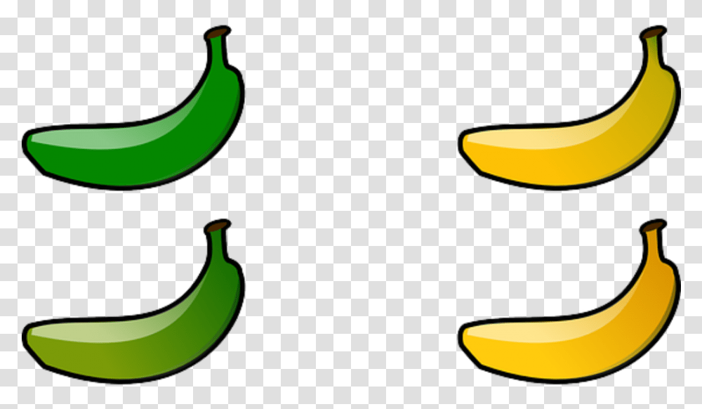 Banana Clip Art Green Banana Clip Art, Plant, Food, Fruit, Vegetable Transparent Png