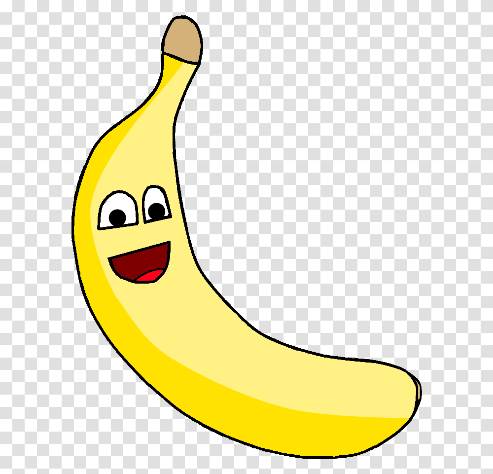 Banana Clip Art Happy Banana, Fruit, Plant, Food Transparent Png