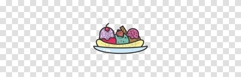 Banana Clipart, Birthday Cake, Dessert, Food, Sweets Transparent Png