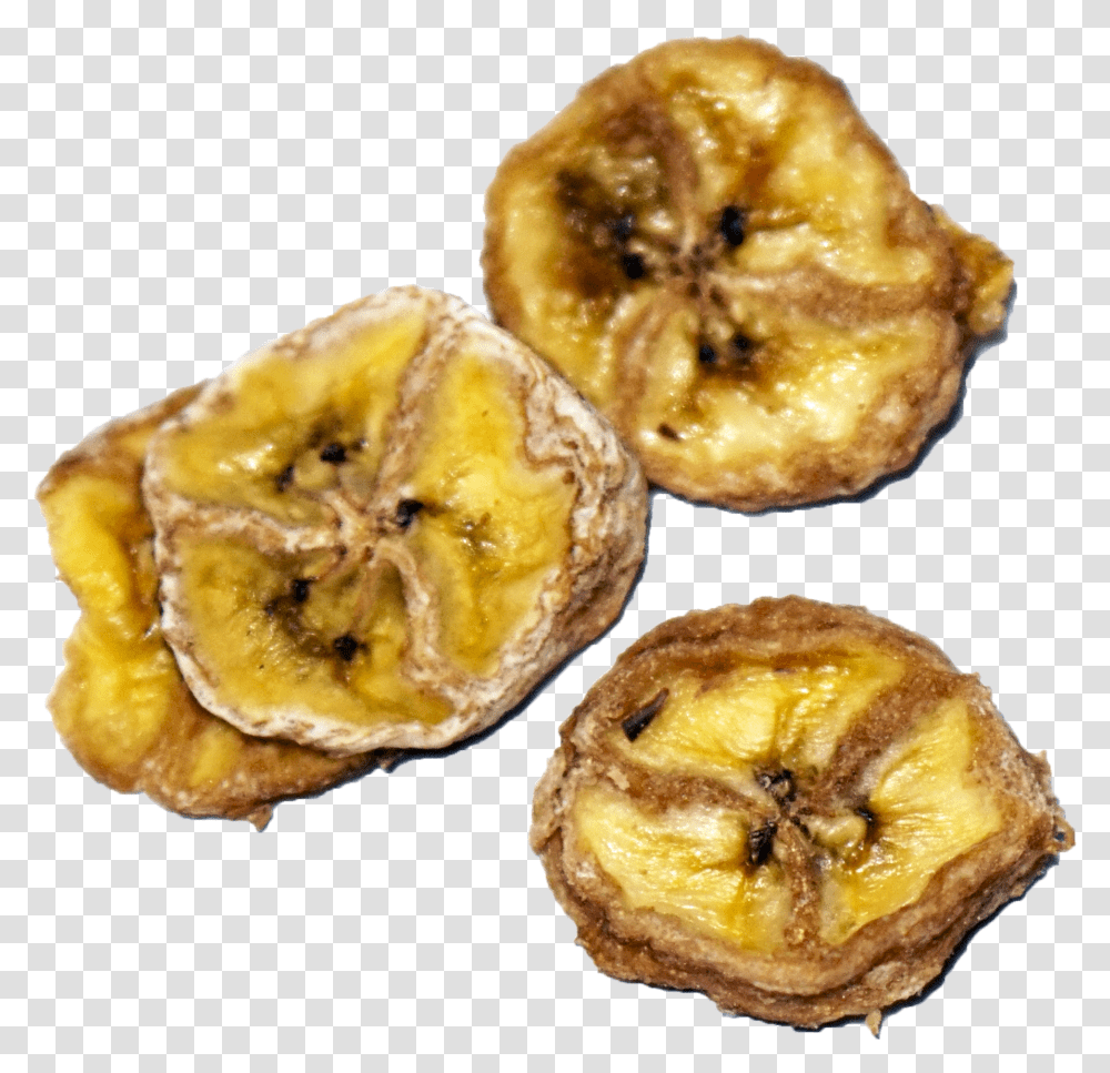 Banana Coins Tiostrea Chilensis, Plant, Fruit, Food, Bread Transparent Png