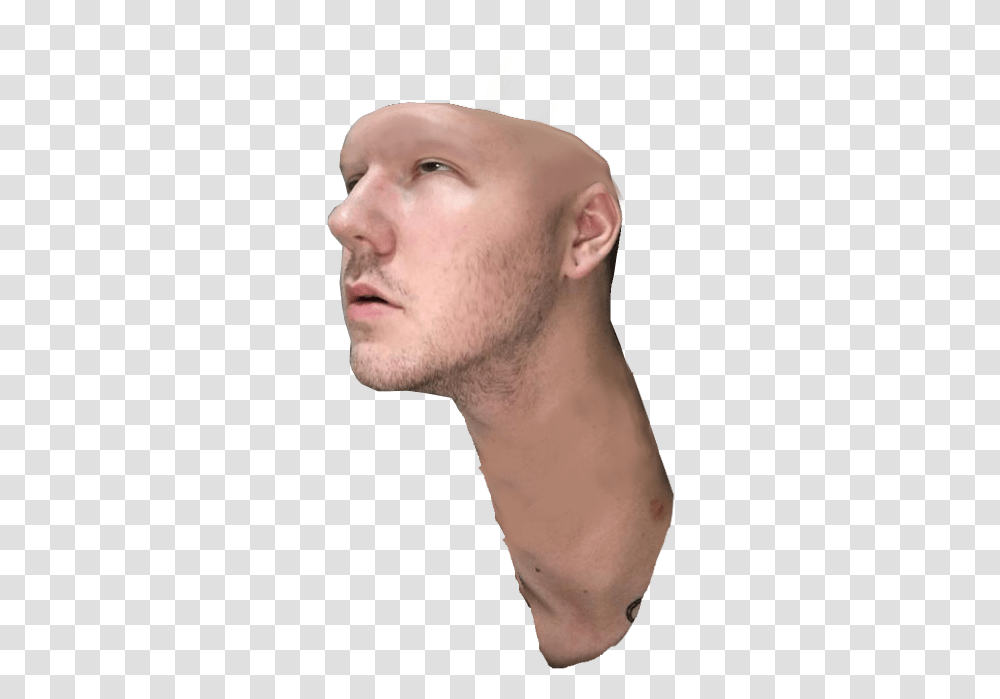 Banana Duck Man, Jaw, Face, Person, Human Transparent Png