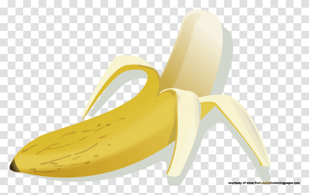 Banana Fruit Clipart Banana Peel Pictures Clip Art Fruit Clipart Banana, Plant, Food Transparent Png