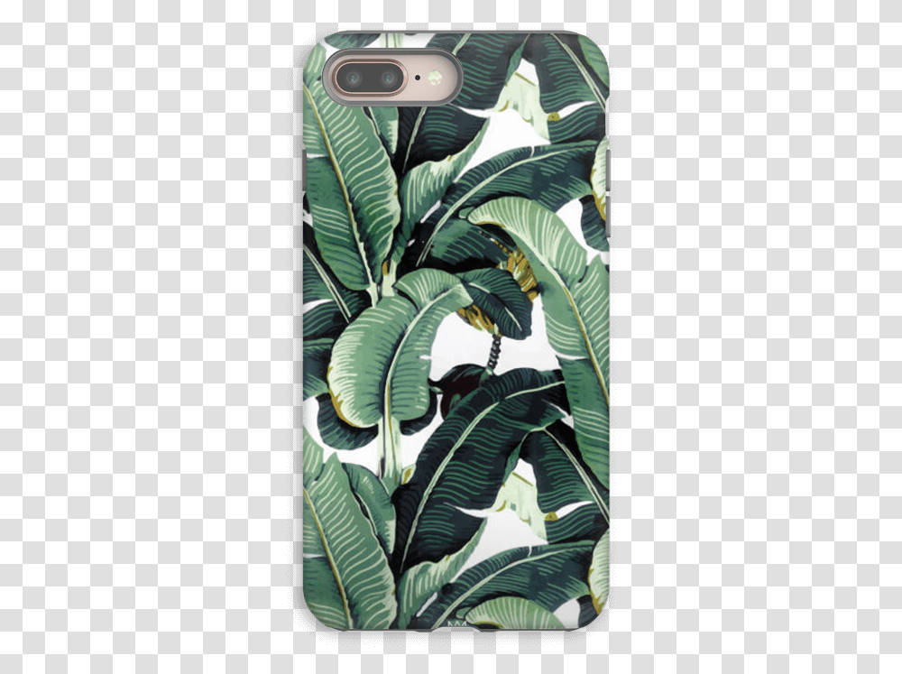 Banana Leaf Case Iphone 8 Plus Tough Banana Leaf Computer Background, Plant, Vegetation, Land, Outdoors Transparent Png
