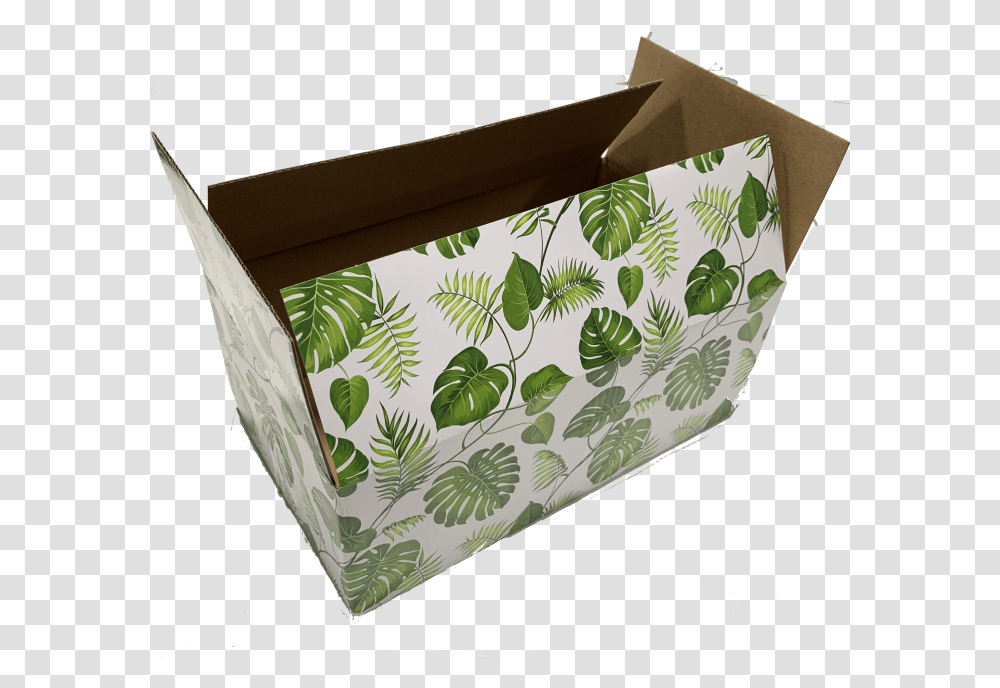 Banana Leaves Designer Boxes Horizontal, Cardboard, Carton, Furniture Transparent Png