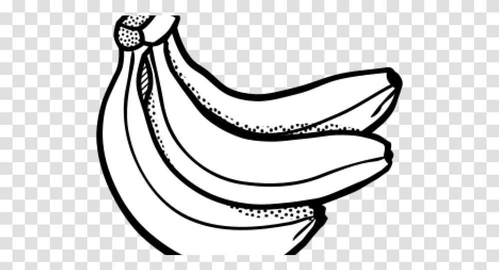 Banana Line Art Banana Clipart Background, Fruit, Plant, Food, Animal Transparent Png
