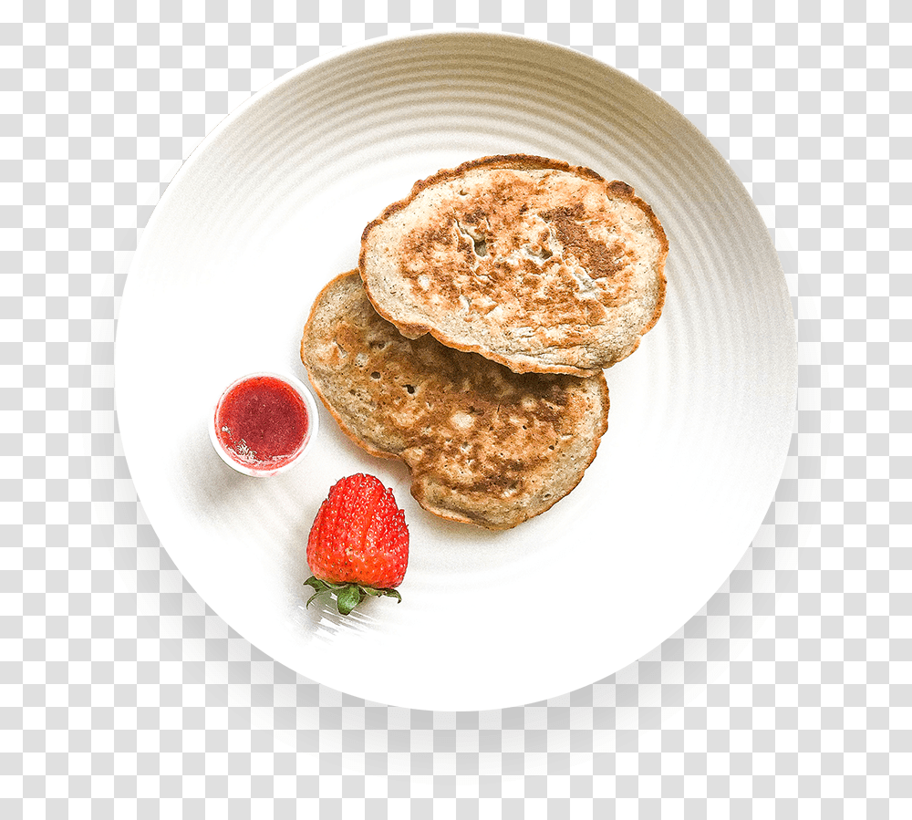 Banana Pancakes With Strawberry Jam Pickert, Bread, Food, Toast, French Toast Transparent Png