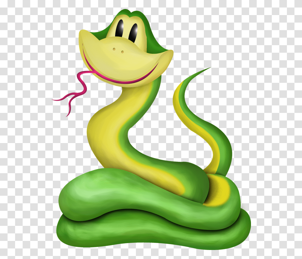 Banana Paradise Snake Clip Art And Sunday School, Toy, Reptile, Animal, Green Snake Transparent Png