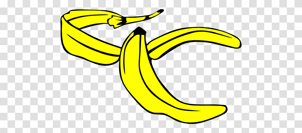 Banana Peel Clip Art Free Vector, Fruit, Plant, Food Transparent Png