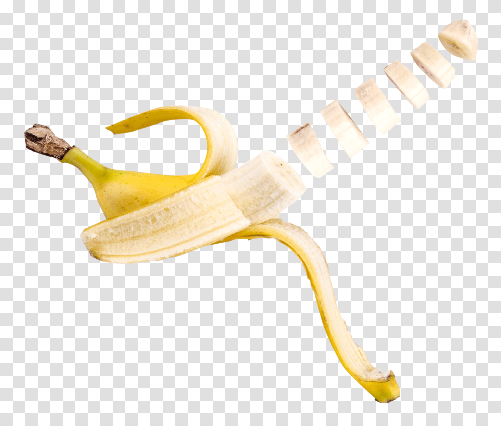 Banana Pieces Image, Fruit, Plant, Food, Peel Transparent Png