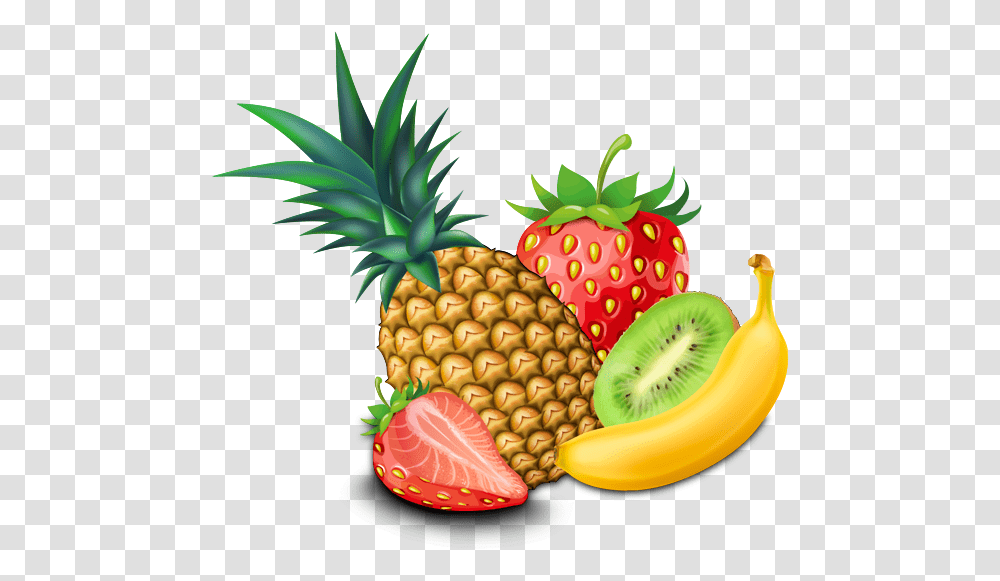 Banana, Plant, Fruit, Food, Pineapple Transparent Png