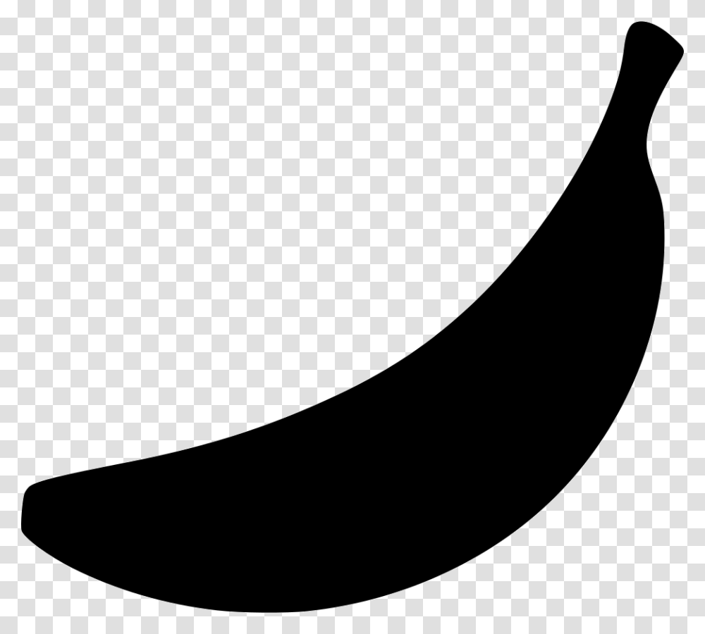 Banana Plant Herb Fruit Food Nature, Silhouette, Outdoors, Astronomy, Stencil Transparent Png