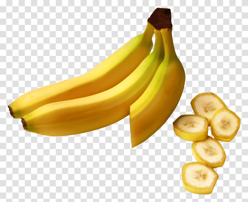 Banana Slices Image Slice Sliced Banana, Fruit, Plant, Food Transparent Png